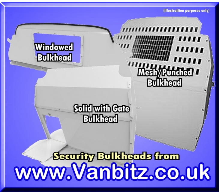 Securtity and Safety Van bulkhead partition