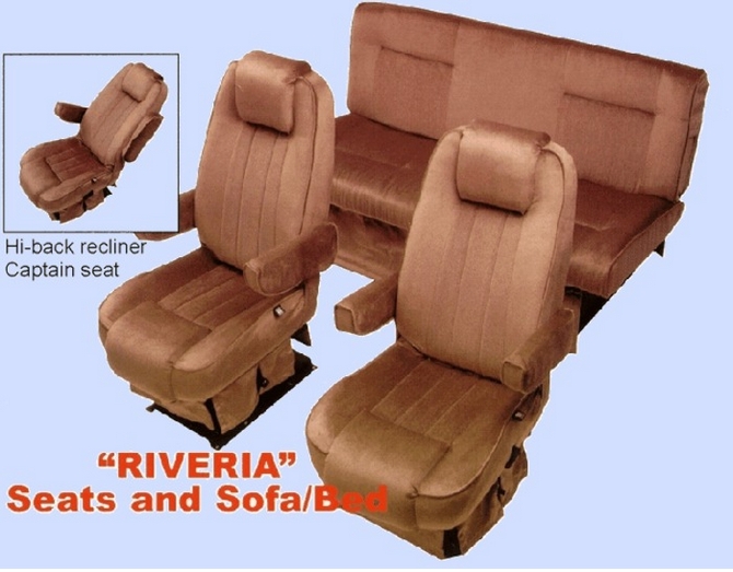 A Full Range of Van Seats and Seating