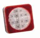 "LED Rear Combo Lamp - Direction indicator, Stop/Tail, Number Plate, Reflex - 12V/24V"